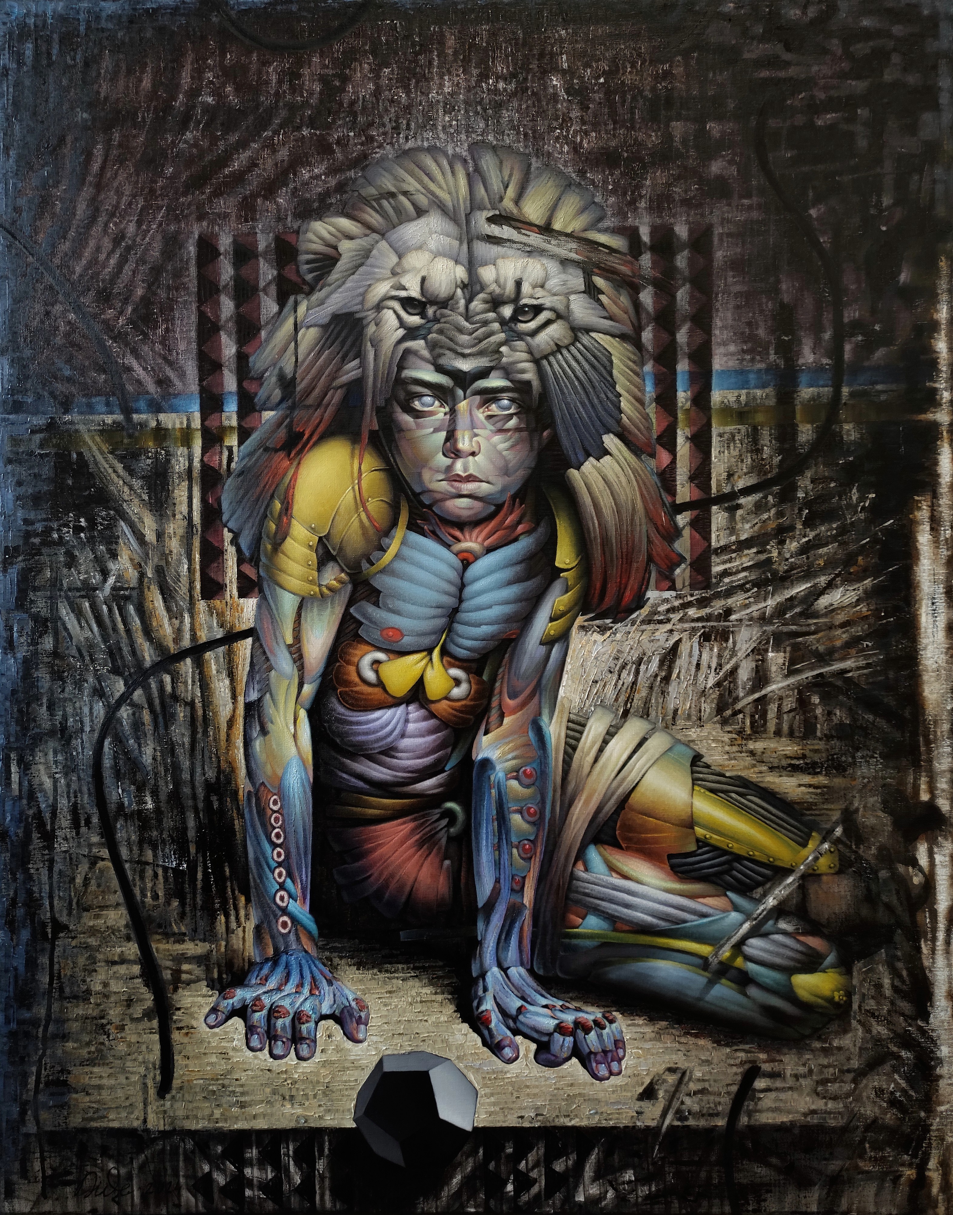 Sekhmet (the series of works Lost Between Worlds)